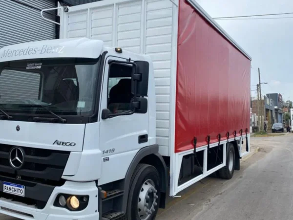 Camion Mercedes Benz Atego 1419 Blanco Con