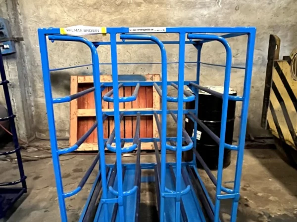 Estanteria Industrial Metalica Azul Reforzada