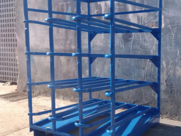 Rack Metalico Industrial Azul Reforzado Para