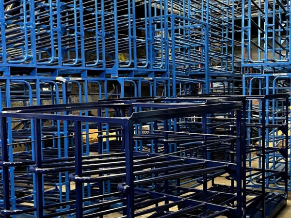 Racks Metalicos Azules Para Almacenamiento